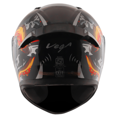 VEGA BOLT OCTOPUS DOT Certified Full Face Motorcycle Helmets
