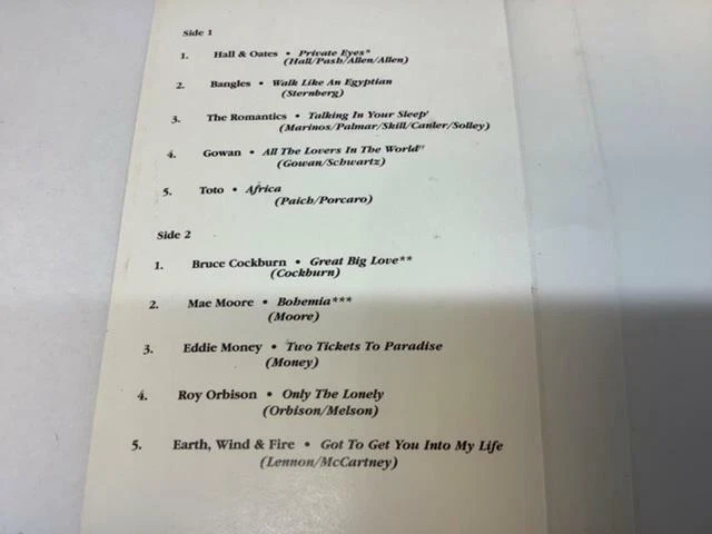 THE BEST OFF SOFT ROCK VOL 2 Audio Cassette Tape 1994 Sony Canada IDT-85033 - Image 4 of 4