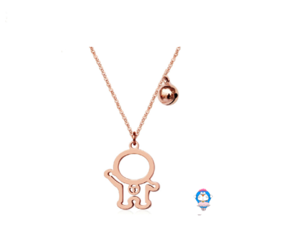 Collier chaîne avec pendentif pierre ronde Colorama Bleu Les Néréides L’Exceptio