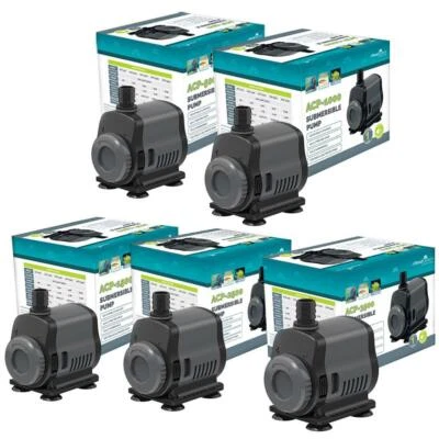 AllPondSolutions Aquarium Fish Tank Submersible Water Pump With Flow Controller