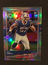 2020 Donruss Optic Silver Prizm A.J. Epenesa Buffalo Bills #112
