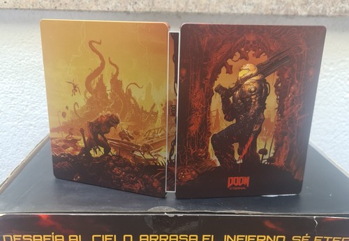 Doom Eternal Collectors Edition (Damaged Visor) READ DESCRIPTION - Imagen 3 de 13