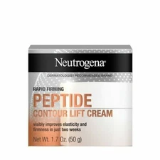 Neutrogena Rapid Firming Peptide Contour Lift Cream 1.7 Oz New In Box