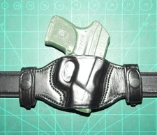 Tagua BH2S-010 RH Leather Snap On Holster Keltec P380 Ruger LCP No Laser OS