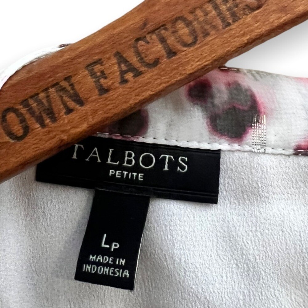 Talbots Fully Lined Back Bow Top - image 5