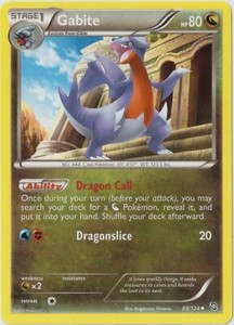 Hero Deal, English - 1 x Pokemon Gabite - 89/124 - Uncommon BW - Dragons Exalted