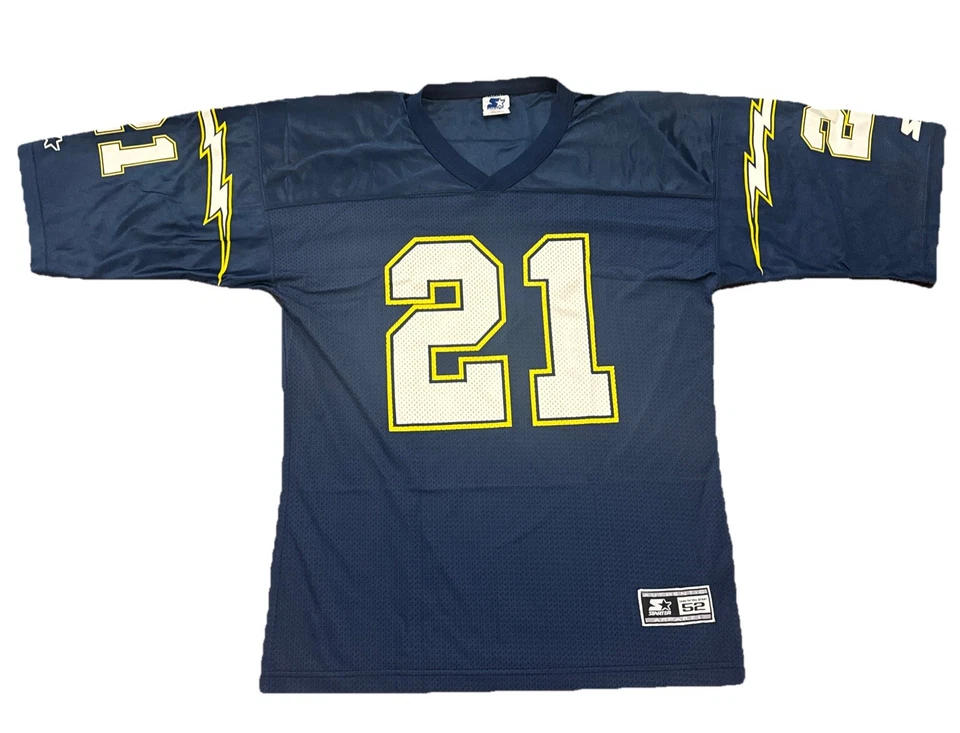 Camiseta de los San Diego Chargers Eric Metcalf para hombre XL 52 azul Starter vintage  Foto 2 de 4