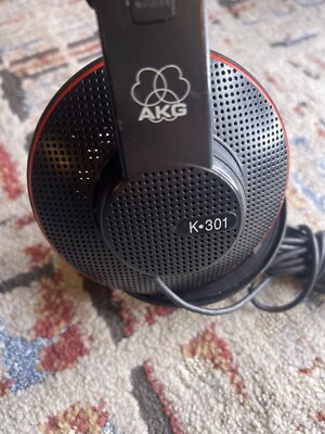 AKG K-301 Vintage Headphones Tested/Working | eBay