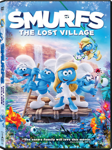 Smurfs: The Lost Village (DVD) DISC & ARTWORK ONLY NO CASE UNUSED CONDITION