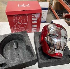 AUTOKING Iron Man MK5 1:1 Helmet Wearable Voice Control Cosplay Prop Opened US