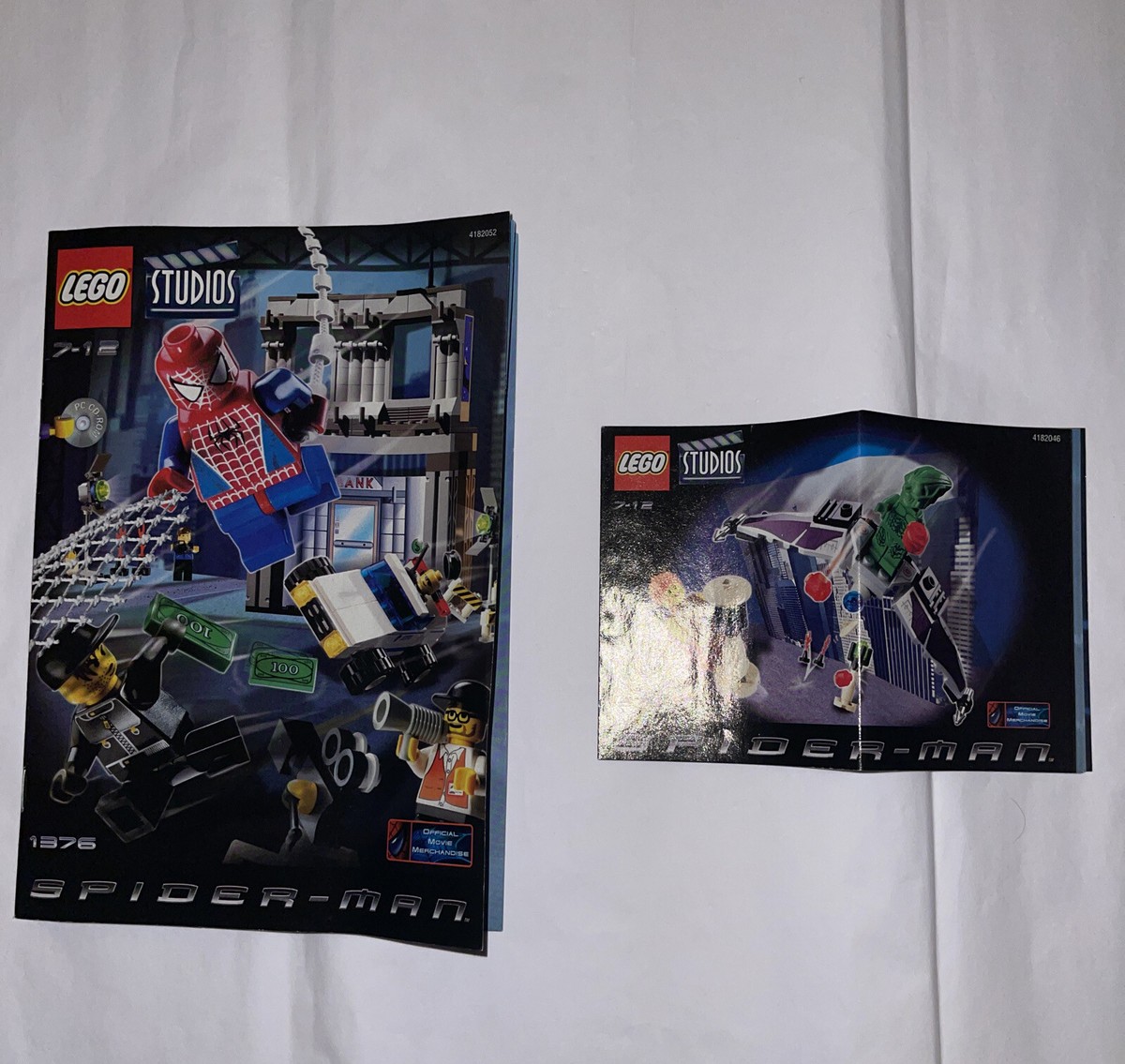 LEGO 1376 1374 Studios Spiderman Green Goblin Mary Jane Movie