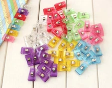 Fashion Plastic Side Holder Sewing Clips For Crafts Quilting Sewing Knitting G