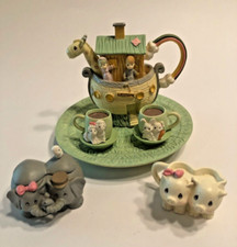 Precious Moments Noahs Ark Mini Tea Set 270121 Enesco 1996