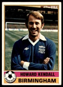 TOPPS-FOOTBALL ARCHIE STYLES -#019- BIRMINGHAM RED BACK 1977