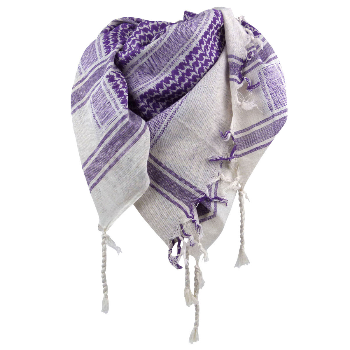 100% Coton Shemagh / Arabe Écharpe/ Pashmina/ Enveloppe/ Paréo Attenué