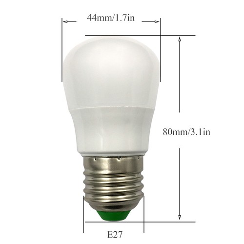 E27 LED Globe Bulb DC12V 1W 9-5050 SMD lamp Light Solar energy White/Warm White - Picture 2 of 6