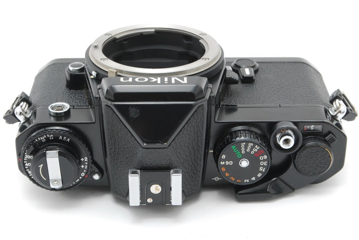 NEAR MINT] Nikon FE SLR Film Camera 50mm f1.4 + 28mm f2.8