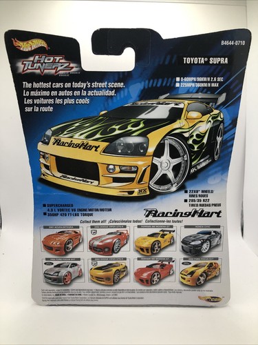 Sintonizzatore Auto Mattel Hot Wheels 2002 Yokohama 1997 Toyota Supra Fast And Furious - Foto 2 di 2