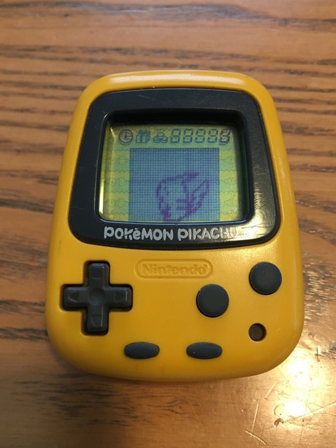 Nintendo Pokemon Pikachu Virtual Pet Tamagotchi 1998 Battery Pedometer for sale online | eBay
