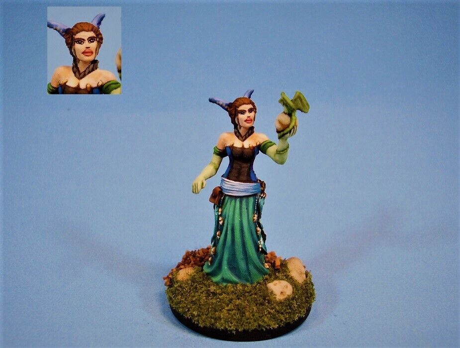 Darksword painted miniature Female Mage