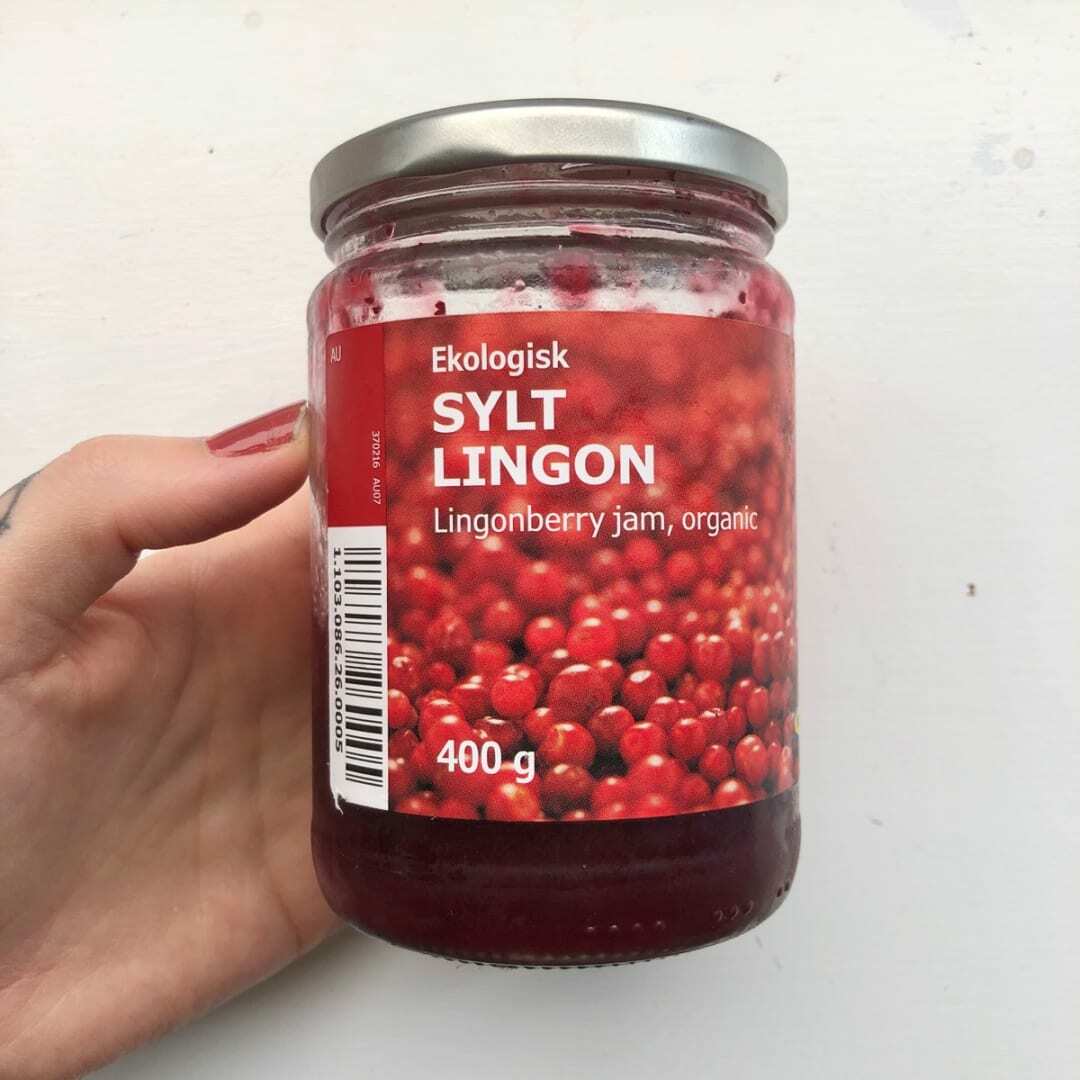 IKEA Ekologisk Sylt Lingon - Organic Lingonberry Jam 400g