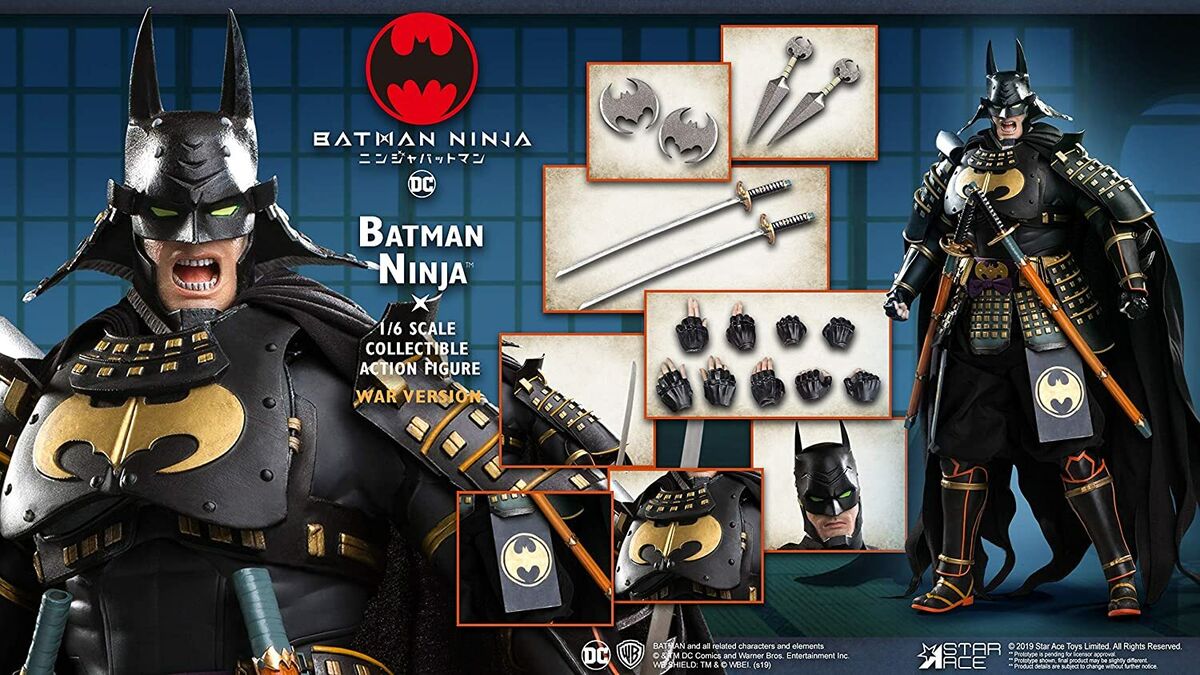 1/6 Scale Batman Ninja Deluxe War Version Figure Star Ace 1/6 Scale Batman Ninja Deluxe War Version Figure Star Ace