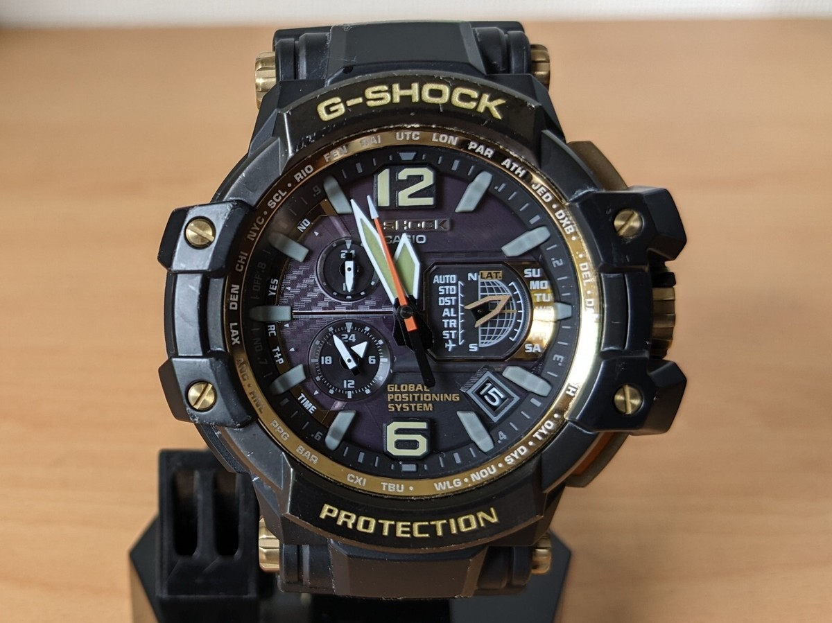 Casio Gpw-1000 Quartz Analog Watch 18cm Band No Manual for Casio Gpw-1000 Quartz Analog Watch 18cm Band No Manual for