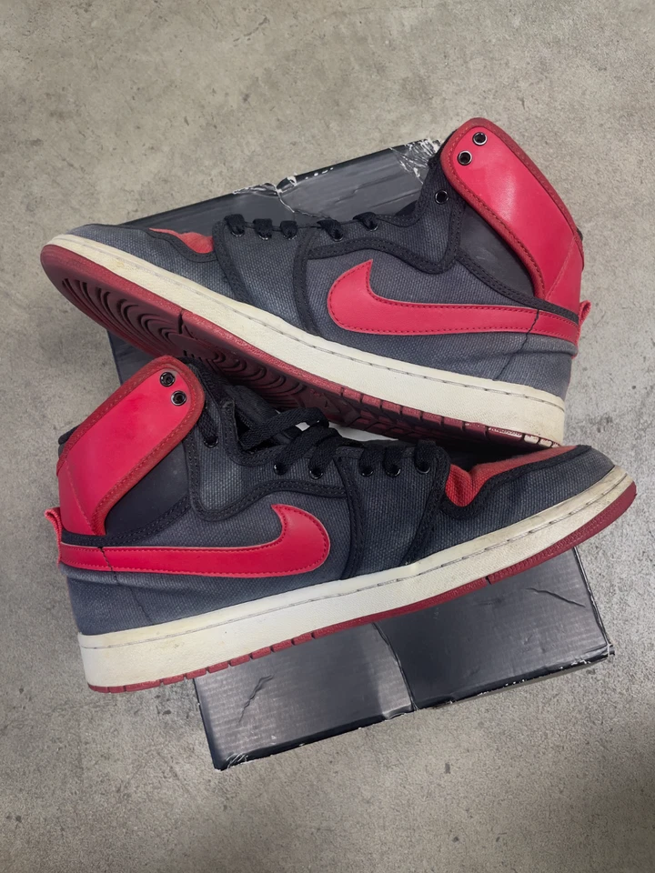 Air Jordan 1 2012 retro AJKO High Bred talla 10 usado caja original Foto 2 de 4