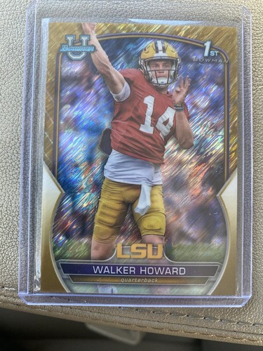 Walker Howard 2022 Topps #92 Gold Shimmer Refractor /50 Ungraded - 第 1/2 張圖片