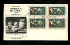 US FDC #1386 Fleetwood M-14 1969 Boston MA William Harnett Artist HC