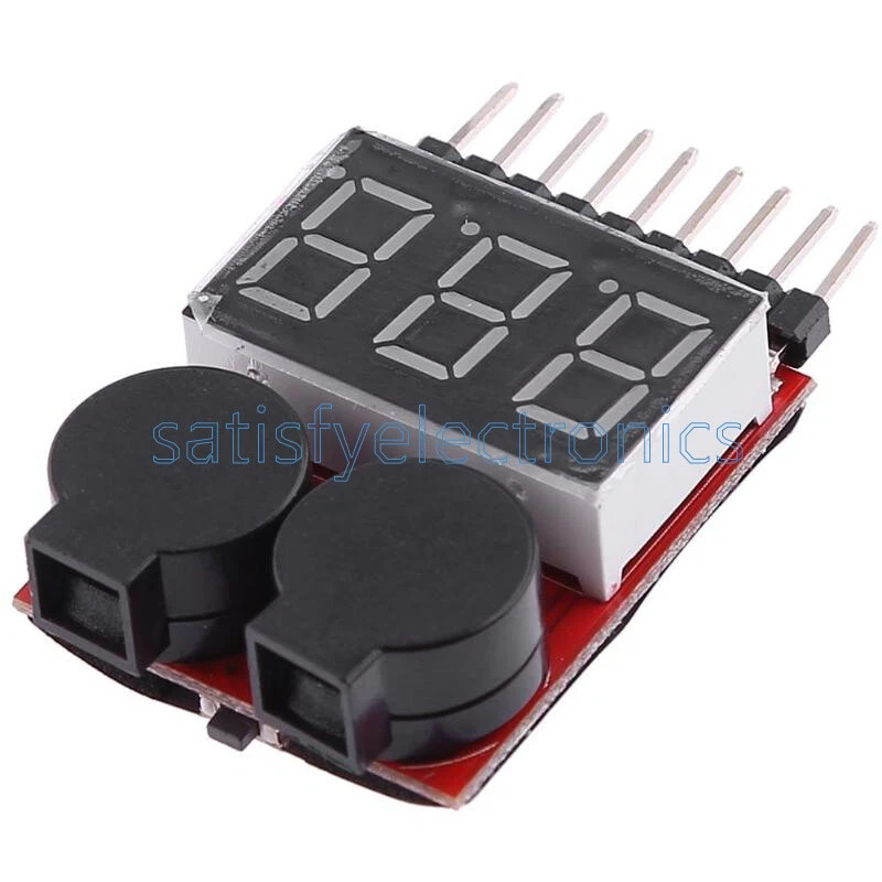 RC Cellmeter 7 Digital Battery Capacity Checker Controller Tester Voltage Tester for LiPo Life Li-ion NiMH Nicd Cell Meter