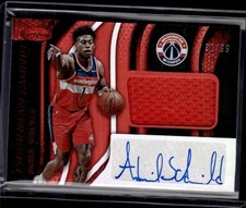 2019-20 Certified Admiral Schofield Freshman Fabric Signatures Red SN,MEM,AU