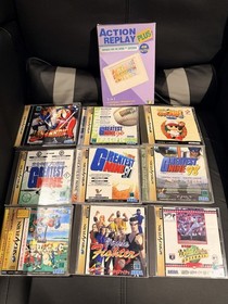 Sega Saturn Console Bundle USA CIB Complete/Original Box TESTED Read 4 Included!