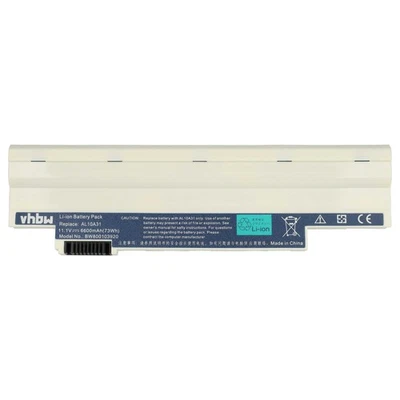 Akku für Acer Aspire One Happy 2 D260-N51B/SF D270 Happy 6600mAh 11,1V - Bild 1 von 4
