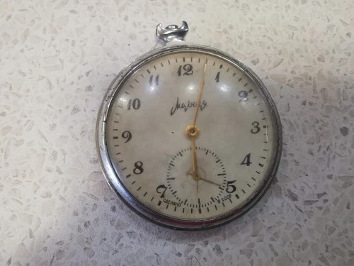 vintage USSR POCKET WATCH MOLNIJA