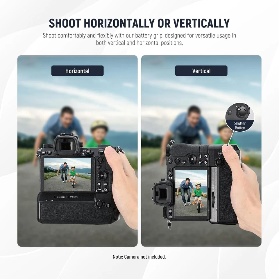 Empuñadura de batería vertical NEEWER MB-N11 para cámara Nikon Z6 II o Z7 II con baterías Foto 4 de 4