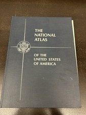 The National Atlas of the United States of America 1970 Cartographic Book