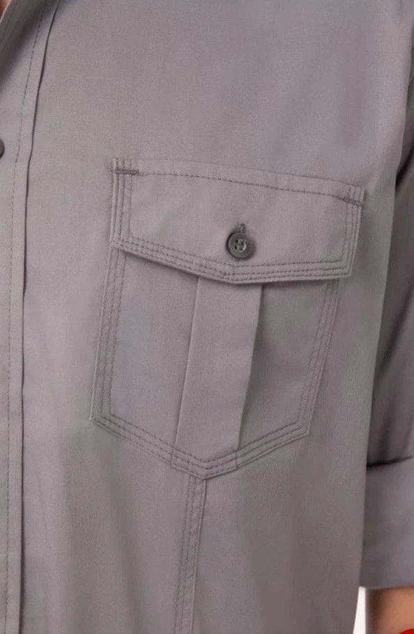 Chef Works Professional Pilot Dress Shirt - Image 4 of 4