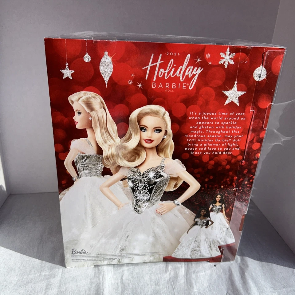 Barbie de vacaciones 2021 - Rubia/Caucásica - Muñeca #GXL18 - Nunca sacada de la caja Foto 4 de 4