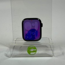 GPS Only Apple Watch Series 7 45MM Black Aluminum MKNN3LL/A Face Only