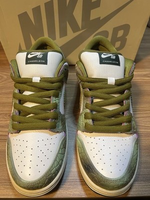 Rare Sample Nike SB Dunk Low Pro Sz 9 Chameleon Alexis Sablone QS Jordan Airmax 