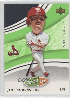 2004 Upper Deck Power Up! Jim Edmonds #14 0f6