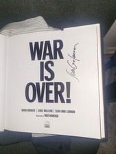 SEAN ONO LENNON SIGNED WAR IS OVER Hardcover Book New Autographed