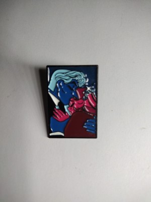 2021 LORE OLYMPUS COUPLE PERSEPHONE AND HADES RECTANGULAR ENAMEL PIN NEW