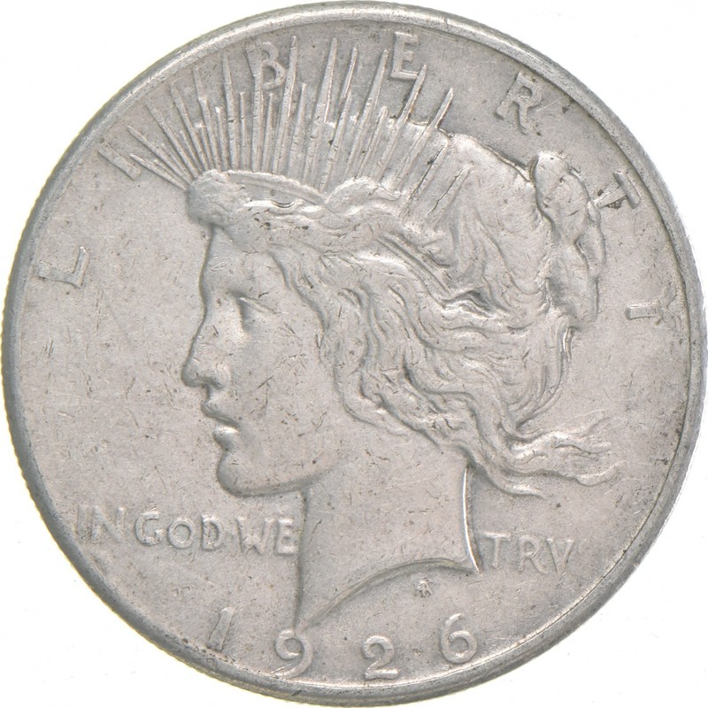 1926 Peace US Silver Dollar - 90% Philadelphia Minted *2056
