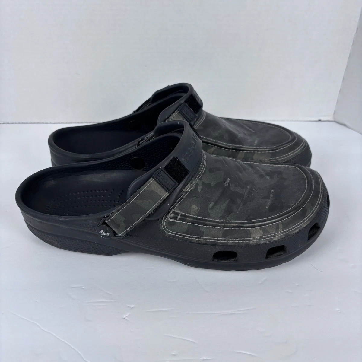 Crocs Mesa Herren Clogs Men Size 8 Black Slip On Comfort Shoes Travel Casual Crocs Mens Classic Quiet Clog – Extra Butter main image 3