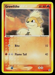 Growlithe 64/112 EX FireRed & LeafGreen Common