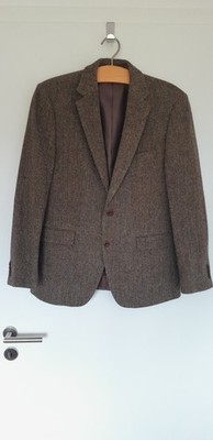 Harris Tweed Sakko Herren / Schurrwolle