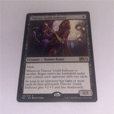 Wizards of the Coast MTG Thieves' Guild Enforcer Core Set 2021 Black Rare 125