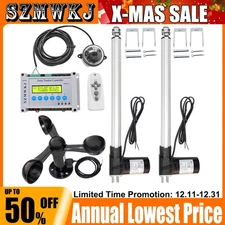 SZMWKJ 6000N Solar Panel Kit Tracking System Dual Axis W/ LCD Tracker Controller